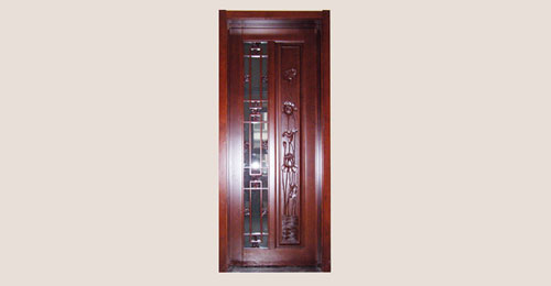 昌江卧室门选红木门中式风格还是白色好