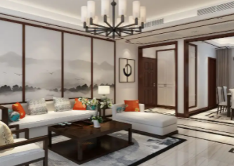 昌江中式客厅设计哪些元素是必不可少的呢